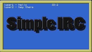 Simple IRC Program Computer Craft