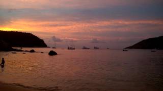 PHUKET , AMAZING SUNSET IN YANUI BEACH