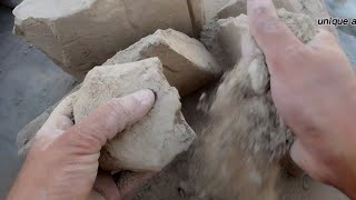 Mud dirt Crumbling ||ASMR