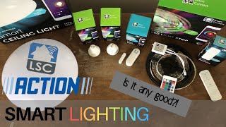 Budget Smart Lighting from ACTION - Impressions Installation and Review (LSC SMART CONNECT)