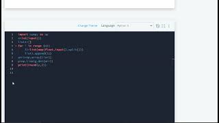 #HACKERRANK | Linear Algebra in Python | HackerRank Python Solution Linear Algebra HackerRank