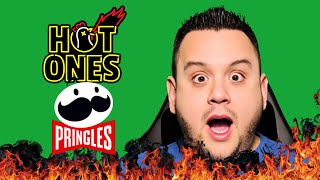 Pringles Hot Ones Verde: 🔥 or 🗑️? Taste Test! #pringles #hotones #verde  #thatmfreview #trending