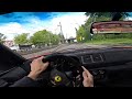 ferrari f355 challenge pov test drive