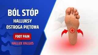 BÓL STOPY - mobilizacja powięzi - ostroga, zapalenie rozcięgna, halluksy - dr n.med. Marcin Wytrążek