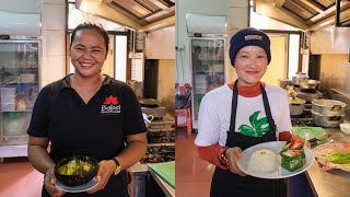 Sa vuth & Sopha's recipes : Fish Amok (អាម៉ុកត្រី) & Khmer Curry (ការ៉ីខ្មែរ) in Siem Reap ! 🇰🇭