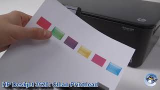 HP Deskjet 3520: How to Clean the Printhead with Cleaning Cycles and Improve Print Quality