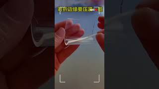 納米膠吹的泡泡也太好看了吧，還很好玩。#手工