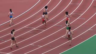 2017年 東海インカレ 女子100m 準決勝2組