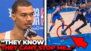 Victor Wembanyama Calls Out OKC For Playing Dirty