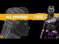 Mortal Kombat Sindel Endings (MK 3 to MK 11)