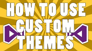 How To Use Custom Themes in VB.NET!