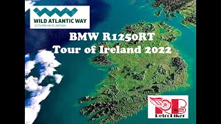 BMW R1250RT Tour of Ireland 2022. Episode 1 Home to Ballintoy