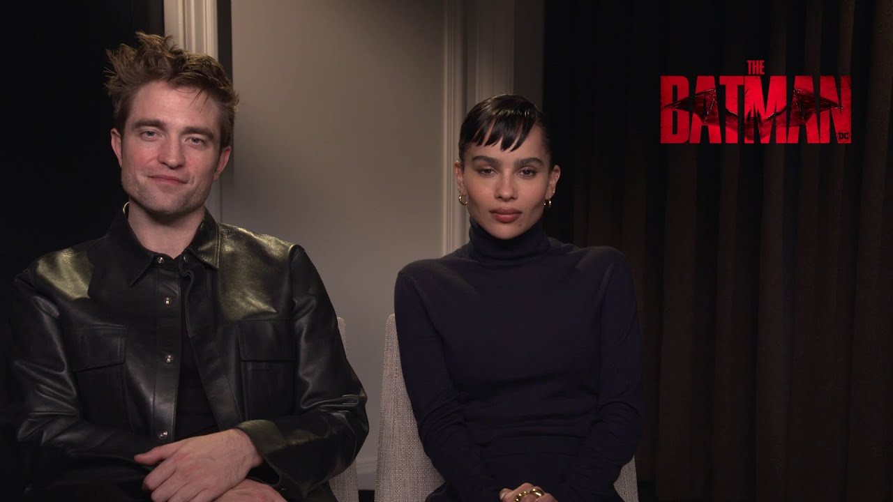 'The Batman' | Entrevista A Robert Pattinson Y Zoe Kravitz - YouTube