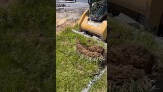 Stripping Topsoil and Compacting Gravel to Build a Parking Lot