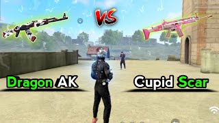 Cupid Scar Vs Dragon Ak 🤔||Which is Better...??🤔🤔 #Soumya999 #Short #Viral