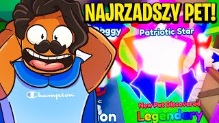 ZDOBYŁEM NAJRZADSZEGO LEGENDARNEGO PETA W NOWYM UPDATE Mining Simulator 2 Roblox