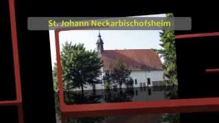 St. Johann - die Totenkirche - Neckarbischofsheim mit Glockenläuten