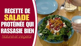 Recette de Salade protéinée qui rassasie bien