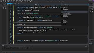VB202 - VB NET Programmatically controlling your mouse on a Timer - Part 2
