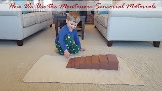 How We Use the Montessori Sensorial Materials | Montessori Homeschool