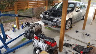 Ba falcon Na to turbo engine conversion