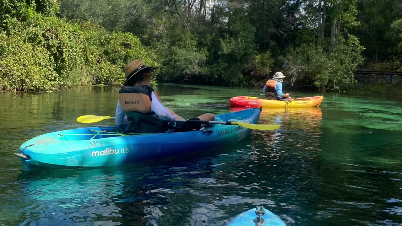 Kayaking The Weeki Wachee Springs - YouTube