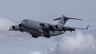 USAF Boeing C-17A Globemaster III(06-6164) arriving at Las Vegas!