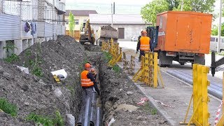 В Черкесске меняют ветхие тепловые сети