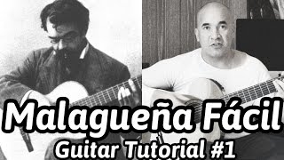 Malagueña | Francisco Tárrega | Classical Guitar Tutorial 1 of 2 | NBN Guitar