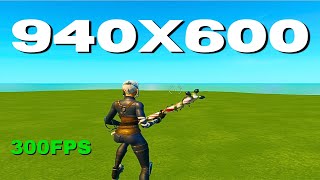 940x600 *MELHOR* resolução Fortnite para PC FRACO ( PACK DE OTIMIZAÇÃO )