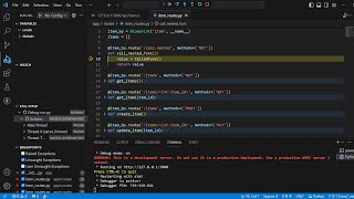 How to Debug Python Flask Application in Visual Studio Code | Tracing the request flow