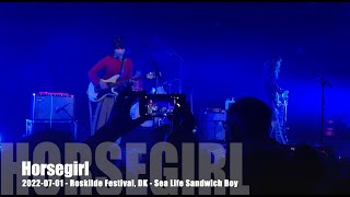 Horsegirl - Sea Life Sandwich Boy - 2022-07-01 - Roskilde Festival, DK