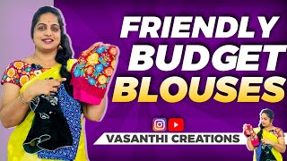 vasanthi Creations Friendly Budget Blouses with prices👗