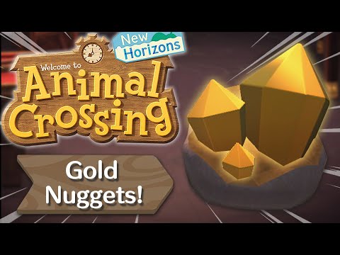Best ways to find Gold Nuggets Animal Crossing New Horizons