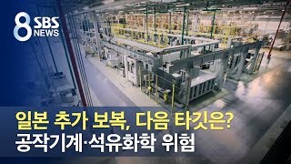 일본 추가 보복, 다음 타깃은?…공작기계 · 석유화학 위험 / SBS