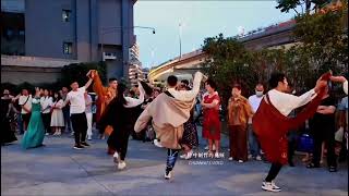 ཐལ་རྡུལ་འཚུབ་འཚུབ། 👈🏻སྒོར་གཞས།Tibetan dance in Tibet