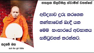 සංසාරයේ අවසානය සනිටුවහන් කරන්නට...Ven Hasalaka Seelawimala Thero