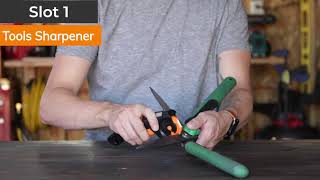 Achieve Razor Sharpness: Orange Ninja Rotating Tool Sharpener Tutorial