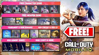 ALL 75+ FREE SEASON 6 REWARDS in COD Mobile! (FREE Characters, FREE CP, Legendary Gun & MORE) CODM