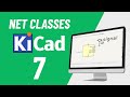 #8 How To Use Constraints And Net Class Directive tool in KiCad 7.0  | #PCBCupid