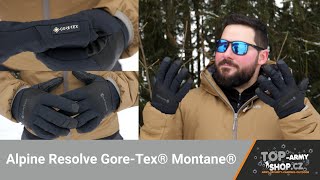 Zimní rukavice Alpine Resolve Gore-Tex® Montane® Rukavice jak má být! Rigad