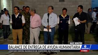 Heridos durante paso de ayuda humanitaria a Venezuela superan los 280