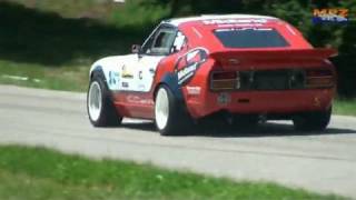 PERFECT Nissan Fairlady Z  Datsun 280 Z - E1 Hillclimb Car with GREAT Sound