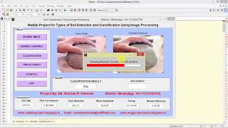 Matlab Project with Source Code Soil Types Detection & Classification Using Image Processing