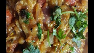 #ବାଇଗଣ ଟମାଟ ଭରତା #how to make a tomato and brinjal chutney #simple chutney recipe