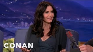 Courteney Cox Will Show More Boob On "Cougar Town" | CONAN on TBS