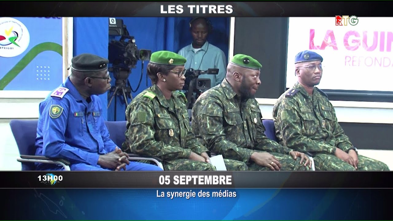Jt 13h Du 06 Septembre 2024 Rtg Guinee 224 Youtube