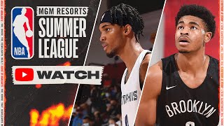 Brooklyn Nets vs Memphis Grizzlies - Full Game Highlights | August 9, 2021 NBA Summer League