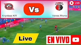 Kryvbas vs Veres Rivne | UKRAINE premier league | Ukrainian Premier League-Round 18 🔴Live Match