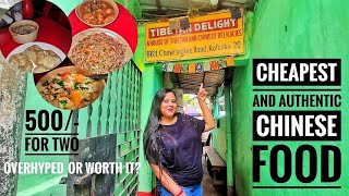 Cheapest and Authentic Chinese Food || Oldest eatery 😍 || Tibetan Delight ||Rabindra Sadan| #viral